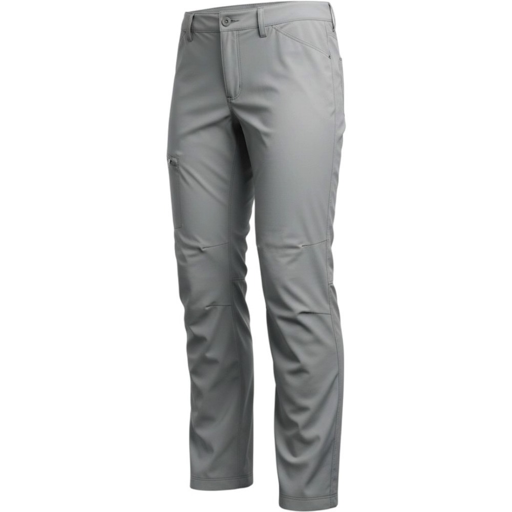 Orvis Womens Gray Technical Hiking Pants Zip Pocket Outdoor Travel